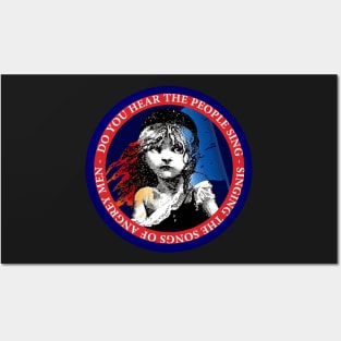 Les Mis - Haer The People Posters and Art